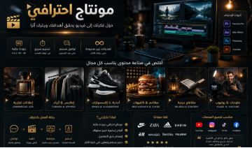 محرر فيديو ومصمم جرافيك، متخصص في تعديل وصناعة الفيديوهات محرر فيديو ومصمم جرافيك، متخصص في تعديل وصناعة الفيديوهات